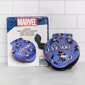 NWT - in box - marvel venom mini waffle maker